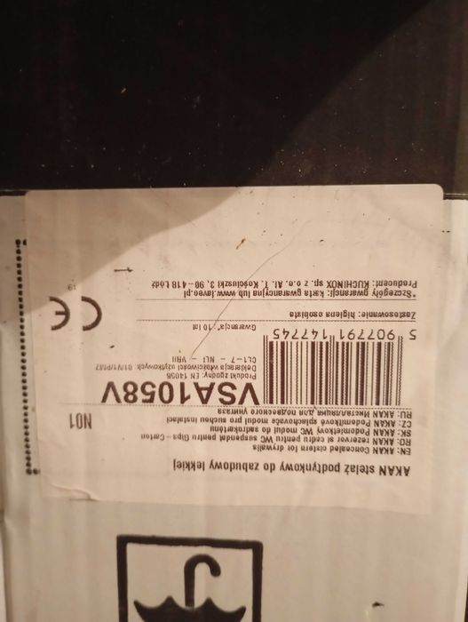 Zestaw podtynkowy stelaż + Miska WC Kvadrato Cycleon z deska