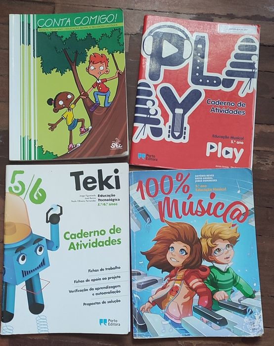 Manuais escolares para 5/6/7/8/9 ano