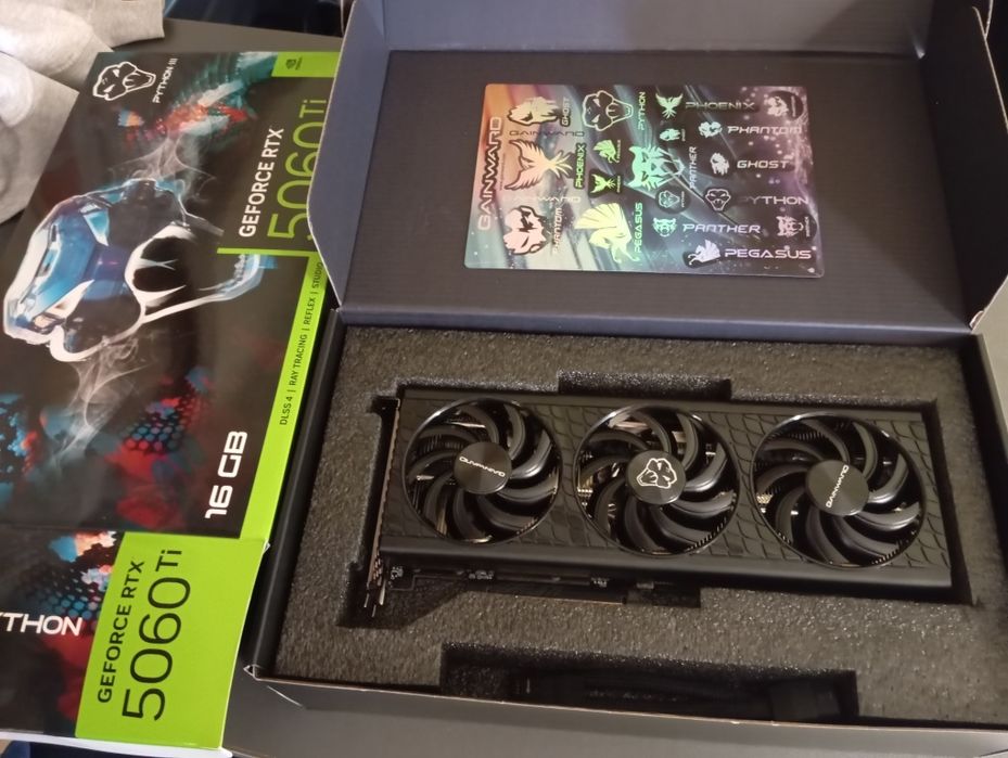Rtx 5060 ti 16gb Python gainward464458247161794562