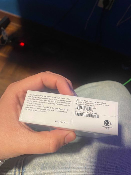 AirPods 3ª Geração – Novos e Selados