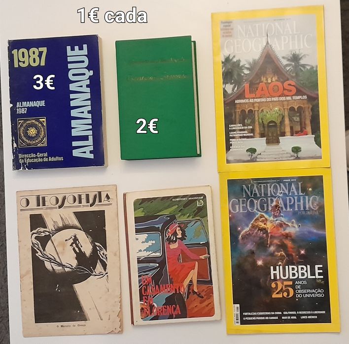 Varios livros temas dif
