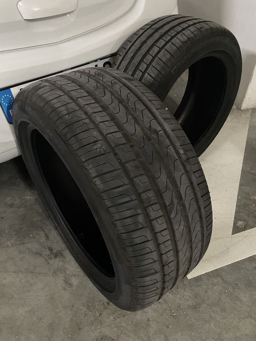 Pneus Pirelli P7 275/ 40 R18 Run Flat, como novos ( 3000 kms)