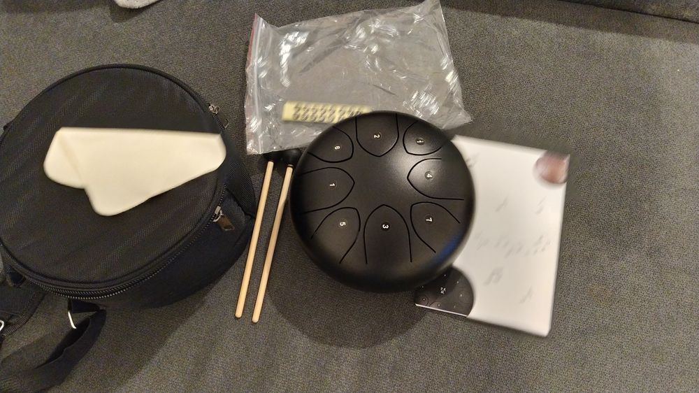 Tambor Tong Drum,para Reiki,Yoga,ou meditação,som fenomenal!