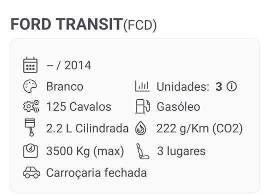 Ford Transit 2.2 Longa 2014