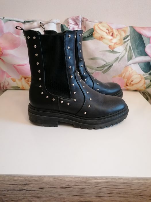 Buty sztyblety DeeZee R 37 lekko ocieplane