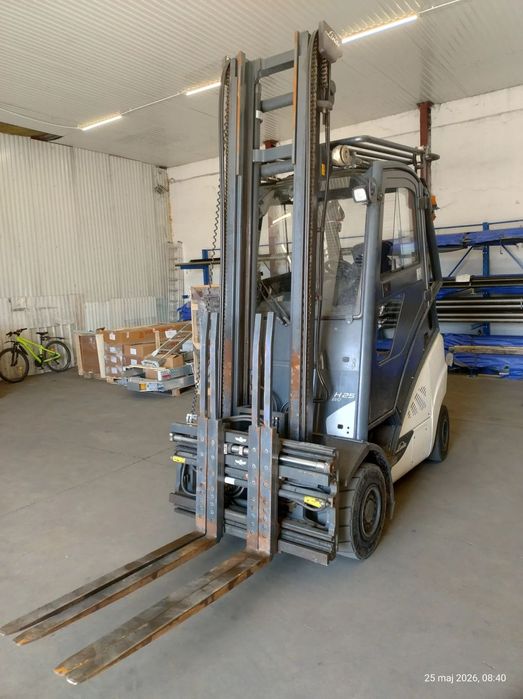 Linde Linde H25T z podwójnymi widłami  Wózek widłowy Linde H25T z podwójnymi widłami