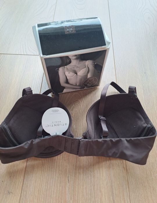 Biustonosz Atlantic, rozmiar 80B, push-up