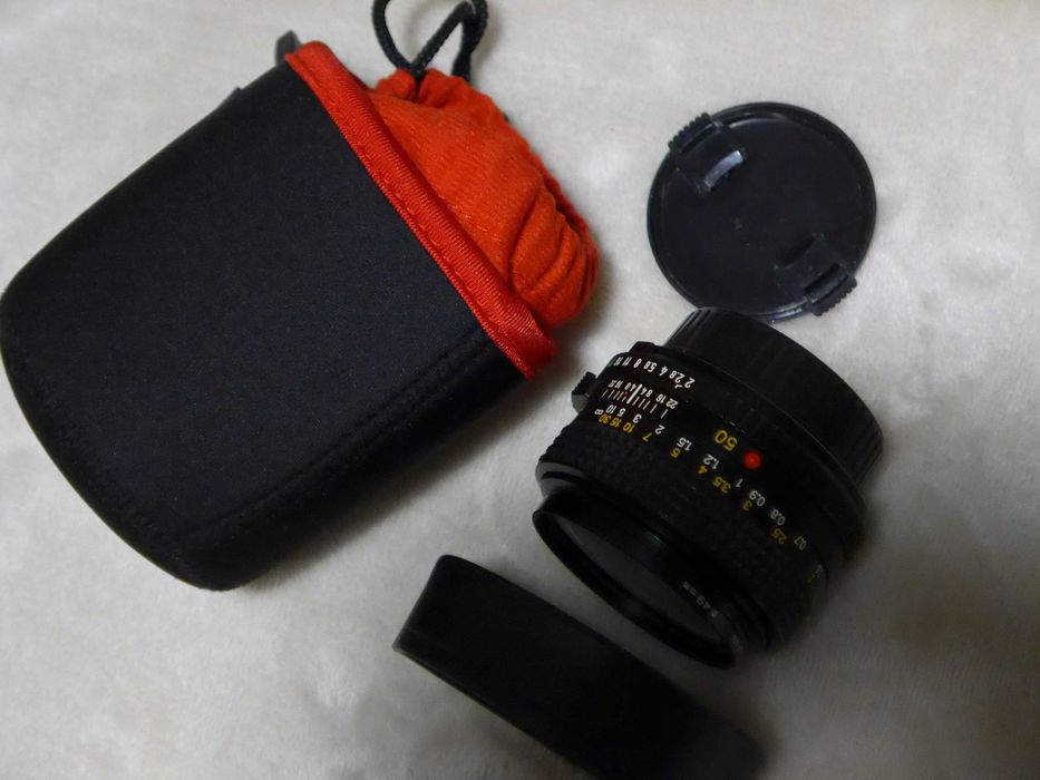 Lente Minolta MD 50mm F:2.0