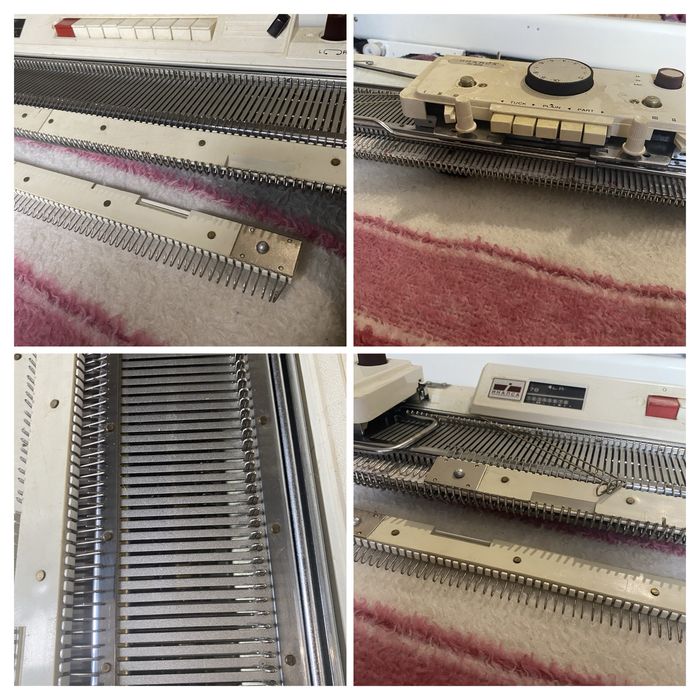 В'язальна машина, машина для в'язання.