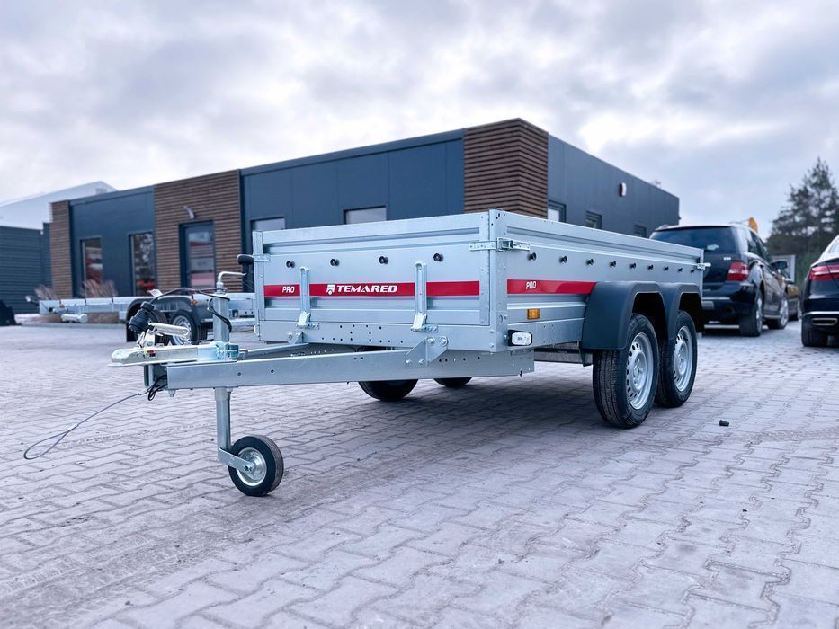 Przyczepka Samochodowa Temared PRO 2612/2 Przyczepa 2 osiowa