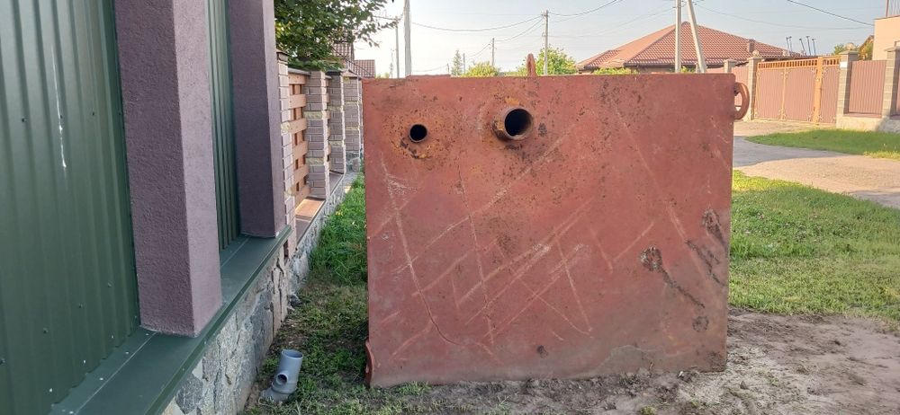 Бак металевий для жидкості
