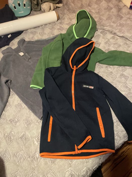 Bluzy polarowe 3 szt