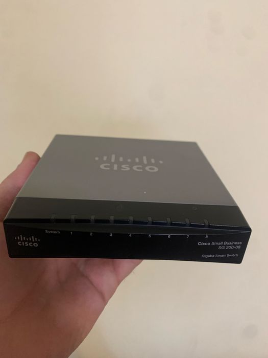 Комутатор Cisco SH‑200‑08, 8 портів на 1gb