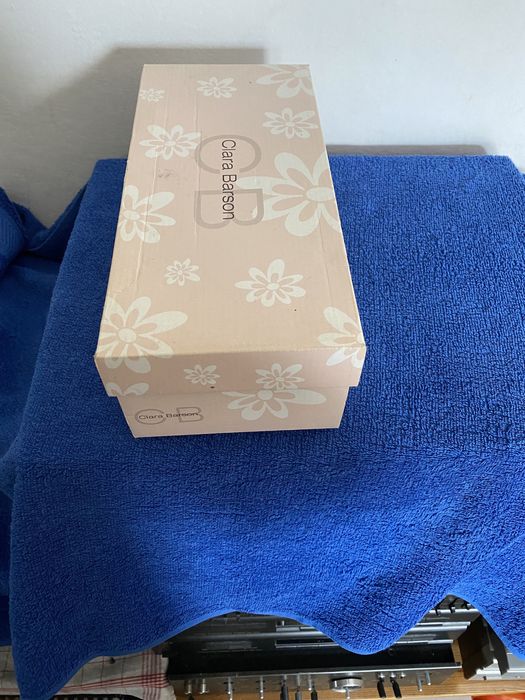 Klapki Clara Barson 40 brązowe