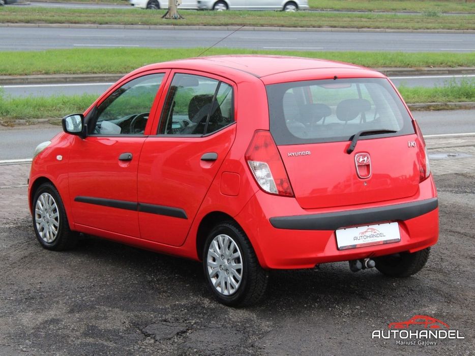 Hyundai i10 1.1 67ps, Klimatyzacja, Niski przebieg, Hak