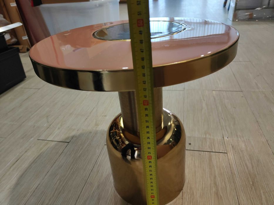 Mesa de apoio redonda em metal (Ø40,5 CM) Tillo