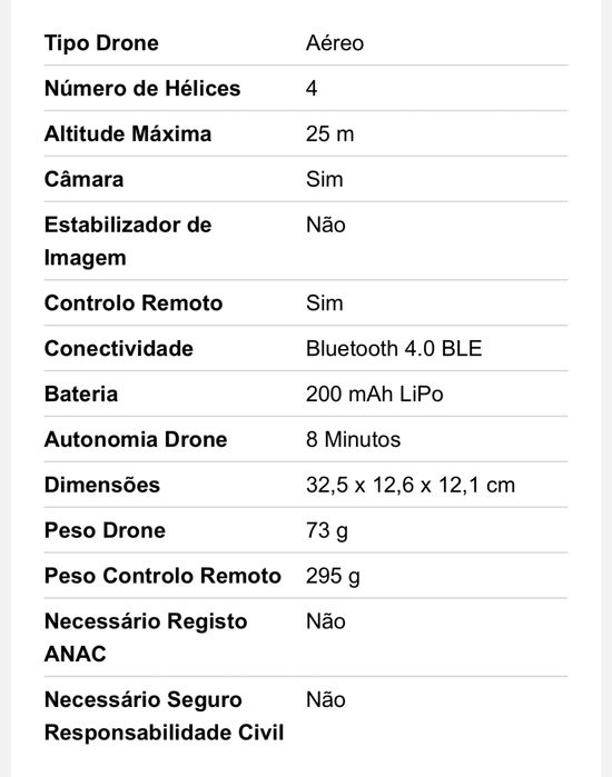 Drone Parrot Swing Novo