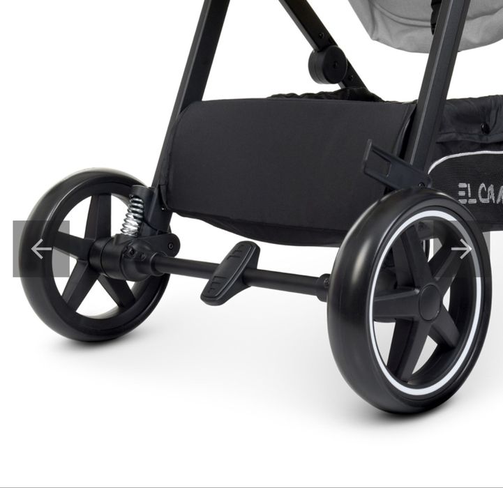 Коляска 2в1 El Camino ME 1069 Alliance Denim Medium Gray