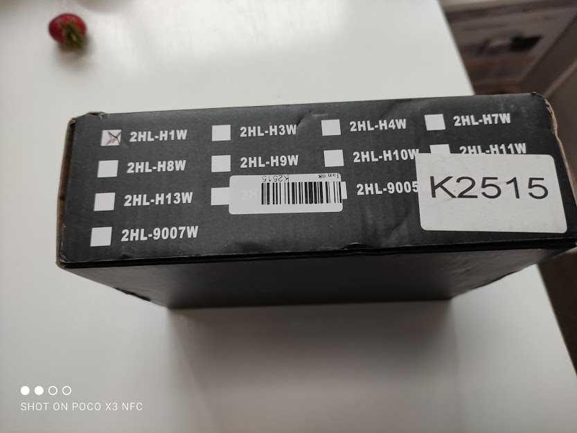 Lâmpadas Led com ventilação H1