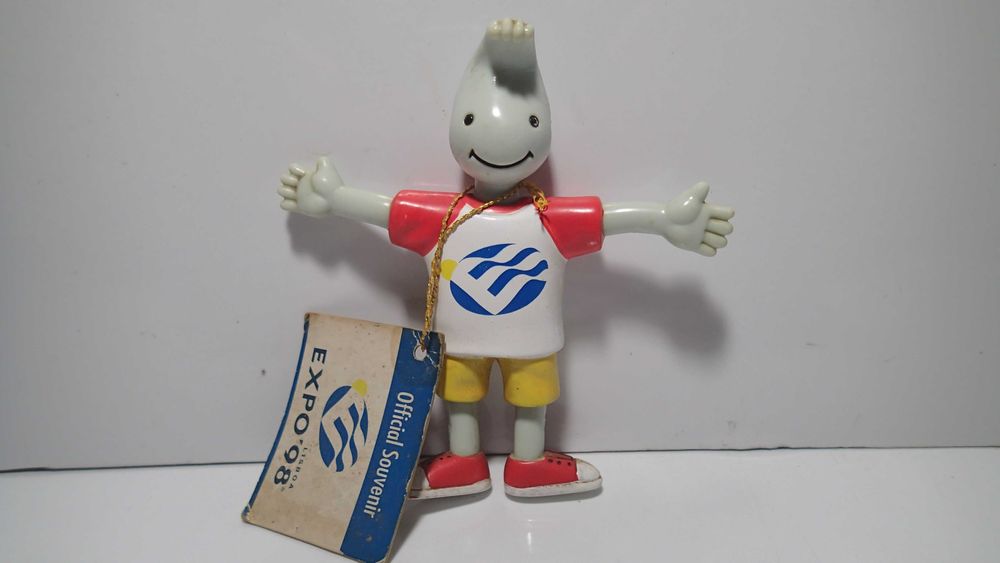 Bonecos Gil, mascote Expo 98 em pvc