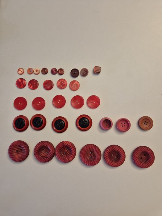 Botões antigos costura