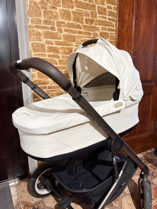 Коляска Cybex Talos S Lux Taupe 2 в 1 Seashell Beige