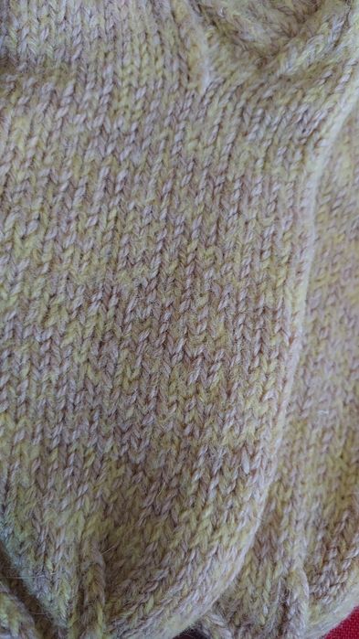 Wełniane skarpety recznie robione