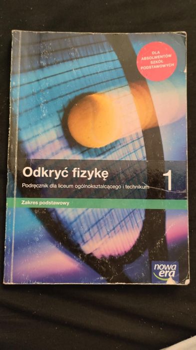 Odkryć fizykę podręcznik dla liceum ogólnokształcącego i technikum  1