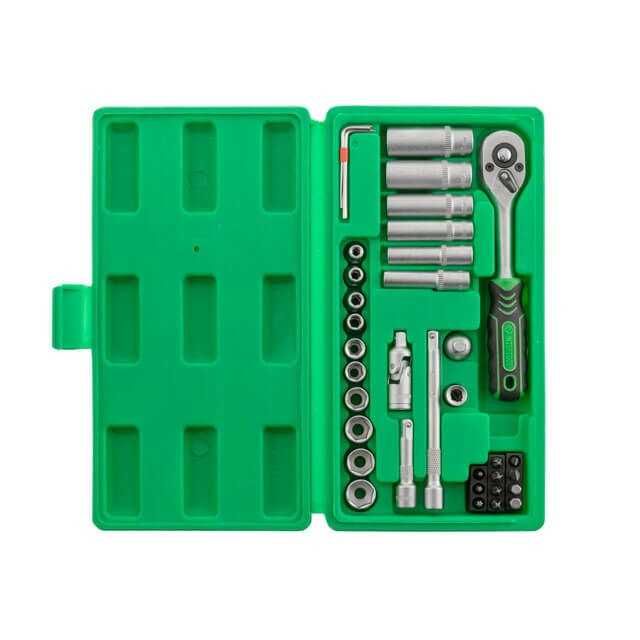 Набор инструментов 36ед головок торцевых, ET-6036SP INTERTOOL