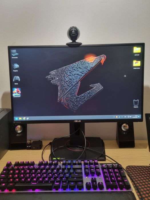 Потужний ігровий пк i7 14700k ram 32 rtx3060ti + ігровий монітор