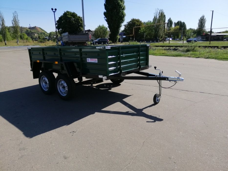 Двохосний Причіп для Легкового Авто. КременьКРД. Прицеп для авто