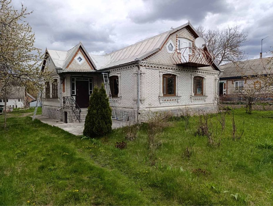 Будинок в смт Теплик разом з участком садок