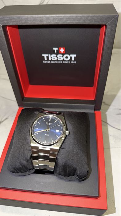 Оригінальний Tissot PRX Quartz Blue 40 мм | Повний комплект | Гарантія