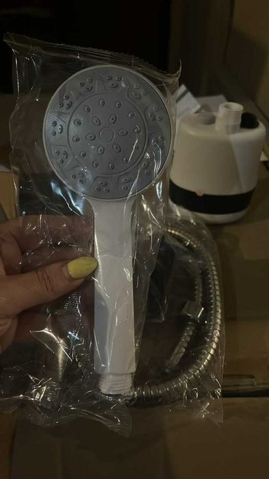 Новий якісний переносний портативний кемпінговий душ на акумуляторі