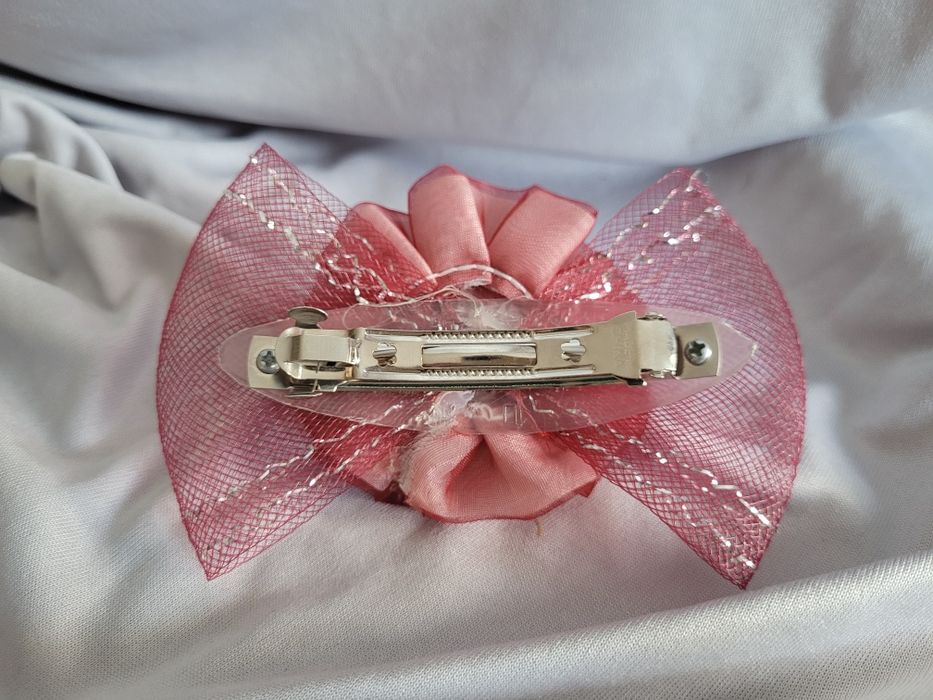 Klamra spinka do włosów kokarda