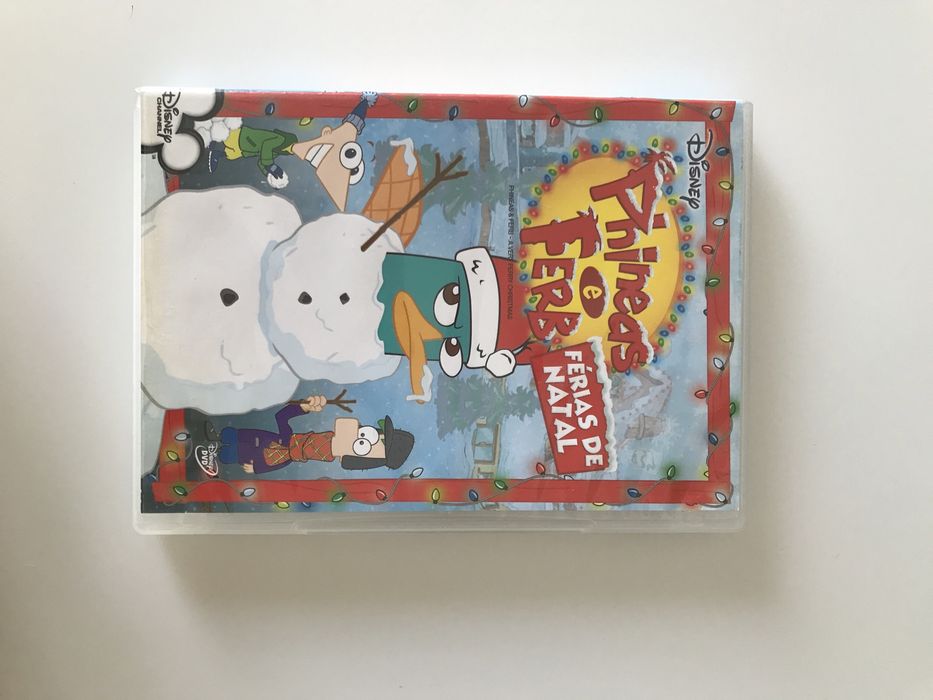 DVD Phineas & Ferb Natal