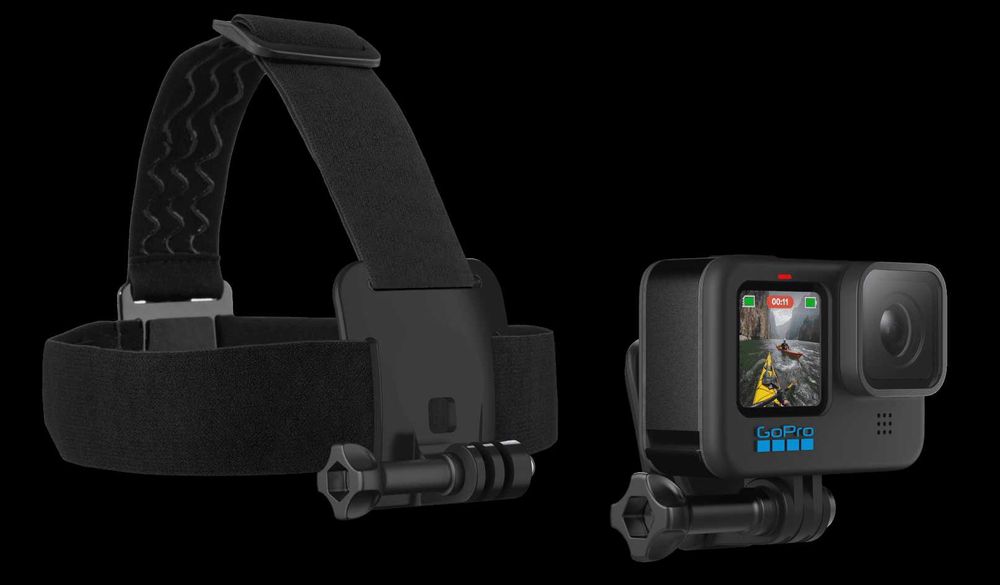 Suporte de Cabeça GoPro Original (Head Strap) – Excelente estado