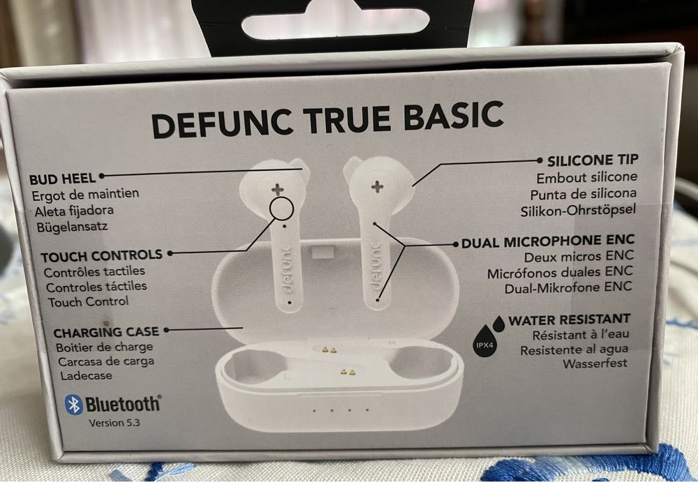 Defunc True Basic Wireless Earbuds, Sealed64737911150082122