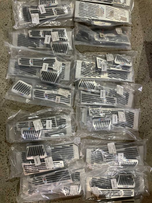 Накладки на Педали BMW/MB/AUDI/WOLKSVAGEN/LEXUS практически все модели