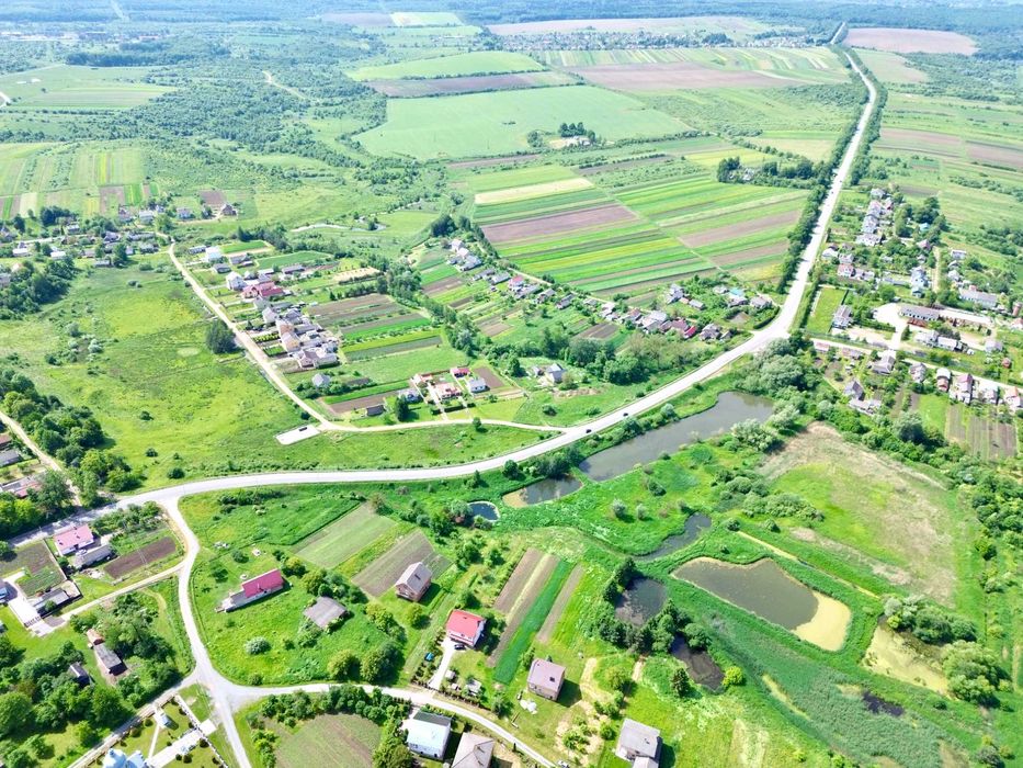 Унікальна ділянка 2.2 га. з ставками на Прикарпатті!