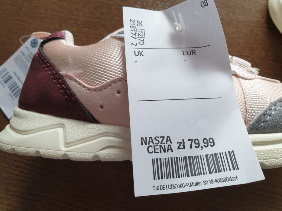 Nowe adidasy dla dziewxzynki roz. 26.5