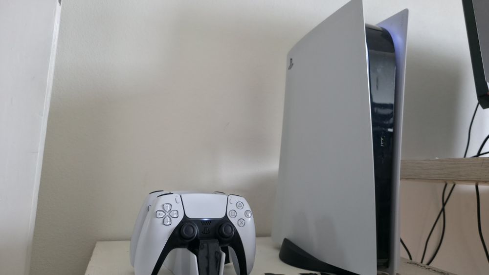 Setup Gaming Completo: PS5 + Câmera + Cockpit G29 + Monitor Ultrawide