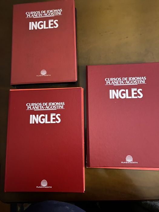 Curso de Ingles , livros e casetes