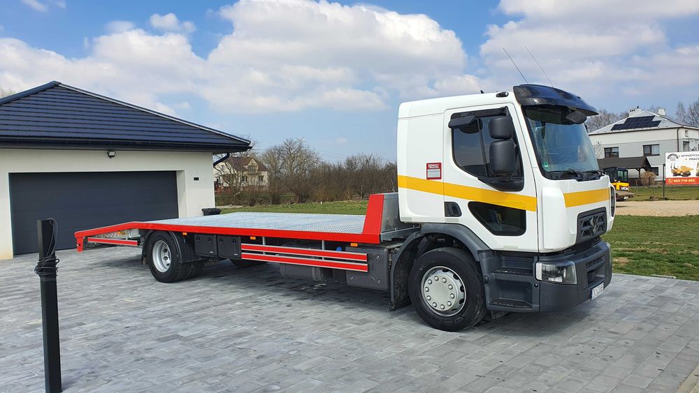 Zabudowa laweta najazd panelowa super mocna DMC 16-18 Ton MOTO-LUK