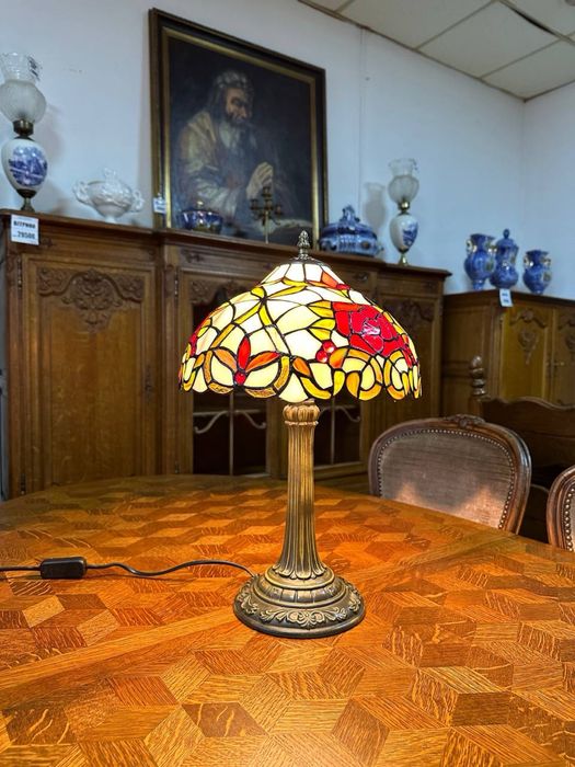 Настільна лампа в стилі Тіффані світильник 6976
