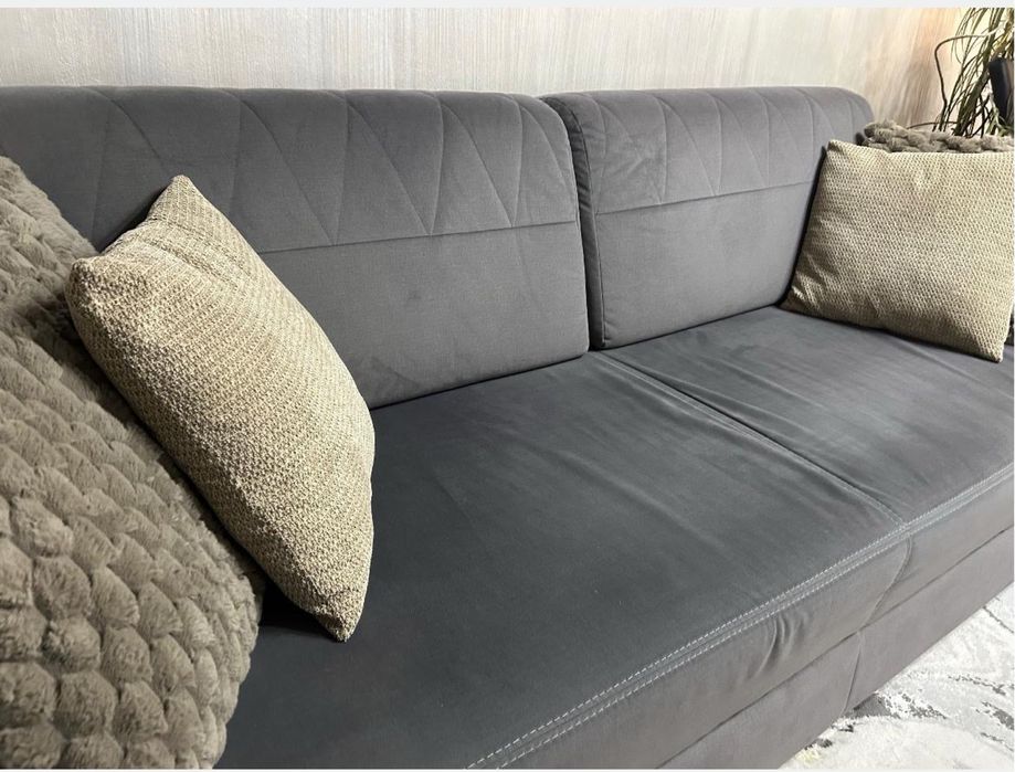 Sofa z funkcją spania  238cm/146 cm- agata meble