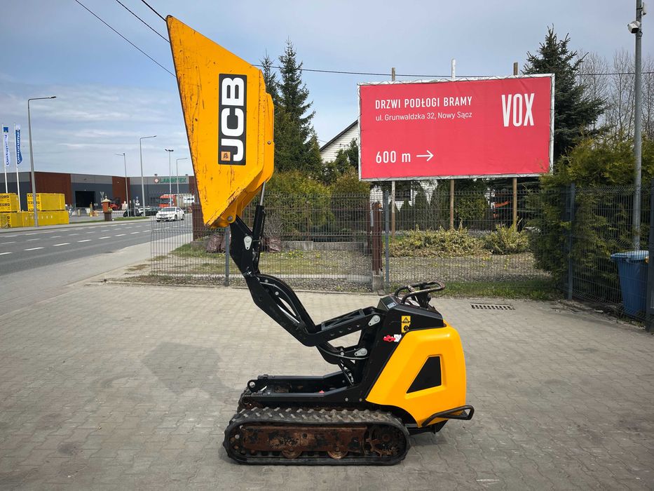 Taczki spalinowe gąsienicowe, wozidło budowlane JCB HTD-5, 2020 rok