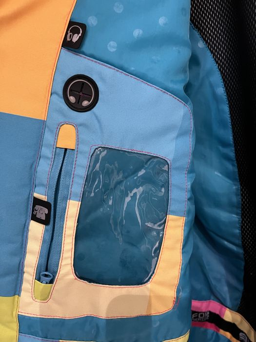 Kurtka narciarska dziewczęca