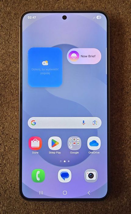 Samsung Galaxy S25 SM-S931 B/DS 12GB/128GB Srebrny Nowy Gwarancja