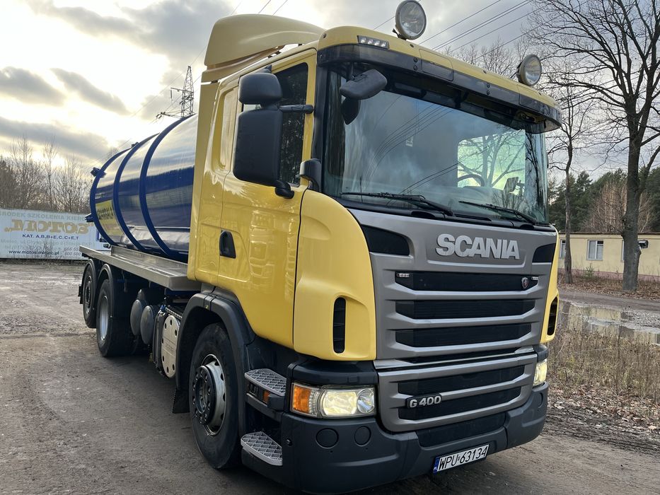 Scania G400 PDE z Adblu!Asenizacyjna 20,5m3Polecam!